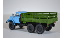 ЗИЛ-131 бортовой (6x6) голубойзелёный, масштабная модель, 1:43, 1/43