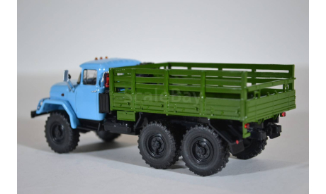 ЗИЛ-131 бортовой (6x6) голубойзелёный, масштабная модель, 1:43, 1/43