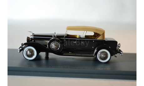 Duesenberg Model J Tourster Derham 1930, масштабная модель, Neo Scale Models, 1:43, 1/43