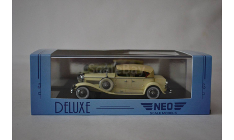 Duesenberg Model J Tourster Derham 1930 beige, масштабная модель, Neo Scale Models, scale43