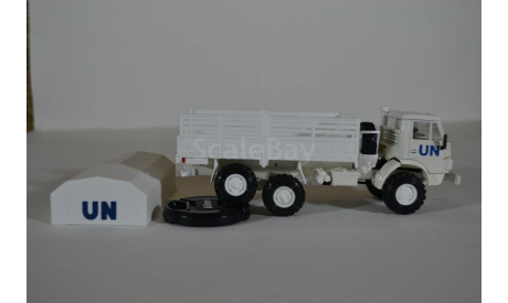 КамАЗ 4310 с тентом ООН, масштабная модель, Элекон, 1:43, 1/43