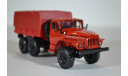 4320 с тентом (красный), масштабная модель, УРАЛ, Элекон, 1:43, 1/43