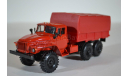 4320 с тентом (красный), масштабная модель, УРАЛ, Элекон, 1:43, 1/43