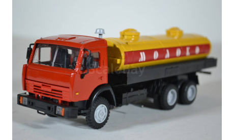 КамАЗ 53215 Молоко (К.к, б.ж.,), масштабная модель, Элекон, 1:43, 1/43