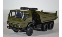 Камаз 55111 с 2 мя запасными колесами (хаки), масштабная модель, Элекон, 1:43, 1/43