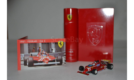 Ferrari 126CK 1981, масштабная модель, scale43