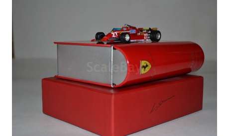 Ferrari 126CK 1981, масштабная модель, scale43