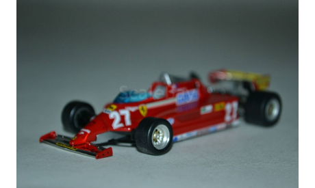 Ferrari 126CK 1981, масштабная модель, scale43