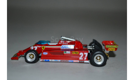 Ferrari 126CK 1981, масштабная модель, scale43