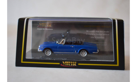 Fiat 124 Spider BS (24603), масштабная модель, Vitesse, scale43
