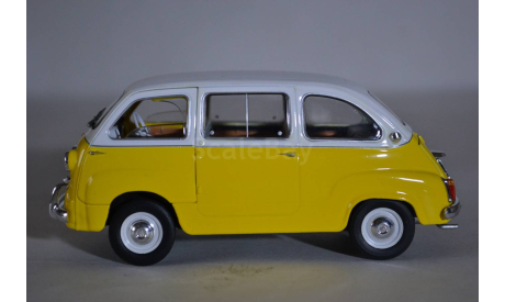 Fiat 600 (187413), масштабная модель, WhiteBox, scale24