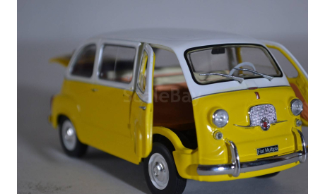 Fiat 600 (187413), масштабная модель, WhiteBox, scale24