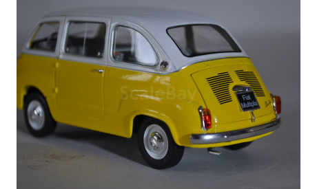 Fiat 600 (187413), масштабная модель, WhiteBox, scale24