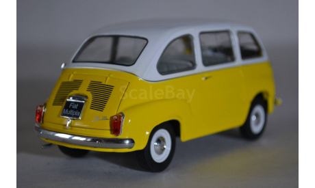 Fiat 600 (187413), масштабная модель, WhiteBox, scale24