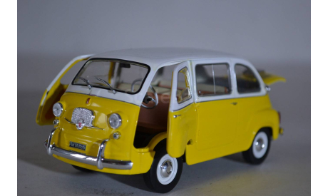 Fiat 600 (187413), масштабная модель, WhiteBox, scale24