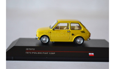 Fiat Polski 126P 1973, масштабная модель, IST Models, scale43