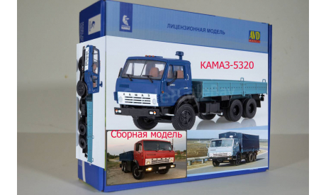 Сборная модель КАМАЗ-5320, сборная модель автомобиля, AVD Models, scale43