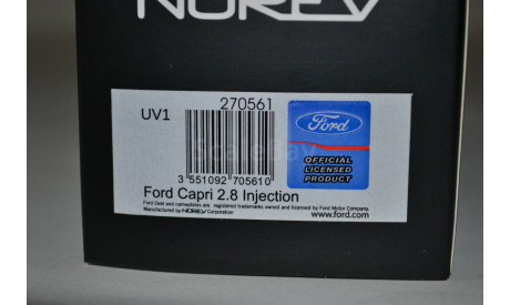 Ford Capri 2.8 Injection (561), сборная модель автомобиля, Norev, scale43