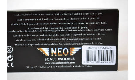 Ford Eifel, масштабная модель, Neo Scale Models, 1:43, 1/43