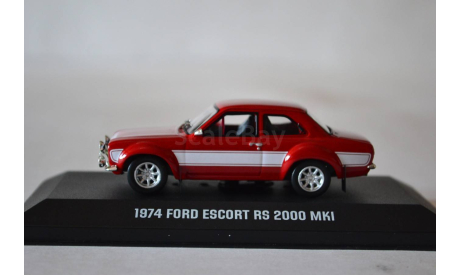 Ford Escort Rs 2000 Mk I 1974 (r.w.), масштабная модель, Greenlight Collectibles, 1:43, 1/43