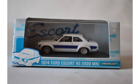 Ford Escort Rs 2000 Mk I 1974 (w.b.), масштабная модель, Greenlight Collectibles, 1:43, 1/43