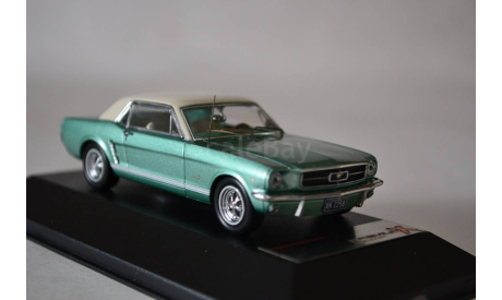 Ford Mustang 1965 metallic green, масштабная модель, Premium X, 1:43, 1/43