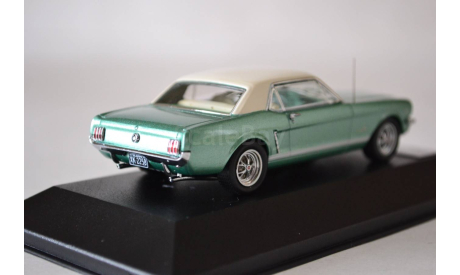 Ford Mustang 1965 metallic green, масштабная модель, Premium X, 1:43, 1/43