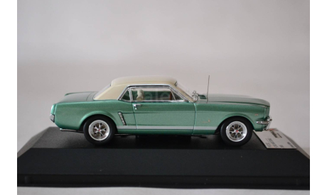 Ford Mustang 1965 metallic green, масштабная модель, Premium X, 1:43, 1/43