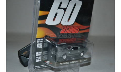 Ford Mustang 1967 Eleanor, масштабная модель, Greenlight Collectibles, scale64