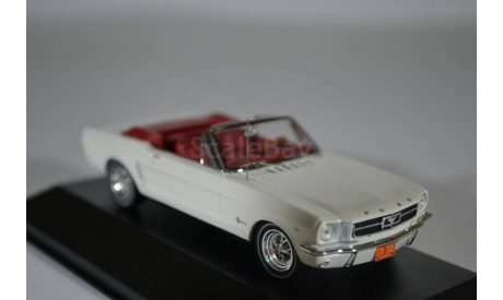 Ford Mustang Convertible 1965 Off White, масштабная модель, Triple 9, scale43