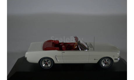 Ford Mustang Convertible 1965 Off White, масштабная модель, Triple 9, scale43