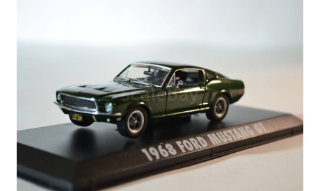 Ford Mustang GT 1968 __BULLITT, масштабная модель, Greenlight Collectibles, scale43