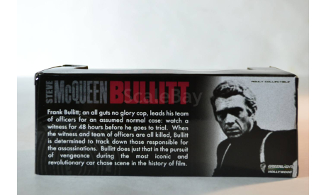 Ford Mustang GT 1968 __BULLITT, масштабная модель, Greenlight Collectibles, scale43