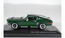 Ford Mustang GT 1968 BULLITT, масштабная модель, Road Signature, 1:43, 1/43