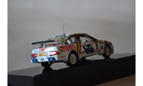 Ford Sierra RS Cosworth  #9 1990 (Yp.R.), масштабная модель, IXO Rally (серии RAC, RAM), 1:43, 1/43