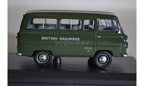 Ford Thames Minibus British Railways (002), масштабная модель, Oxford, scale43