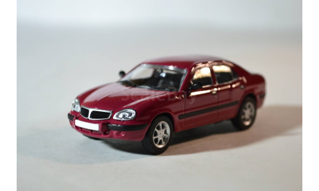 Газ 3111 бордовый, масштабная модель, Автоистория (АИСТ), 1:43, 1/43