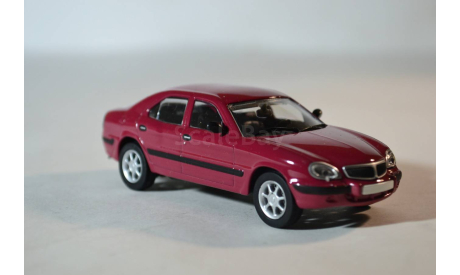 Газ 3111 бордовый, масштабная модель, Автоистория (АИСТ), 1:43, 1/43