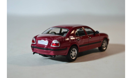 Газ 3111 бордовый, масштабная модель, Автоистория (АИСТ), 1:43, 1/43
