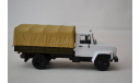 Горький-3309 (двиг. Д-245.7 Diesel Turbo) с тентом, (белый-бежевый), масштабная модель, ГАЗ, Автоистория (АИСТ), 1:43, 1/43