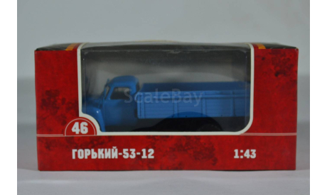 газ 53-12, масштабная модель, scale43