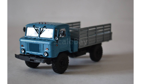 ГАЗ 66 борт. гол.сер, масштабная модель, Автоистория (АИСТ), scale43