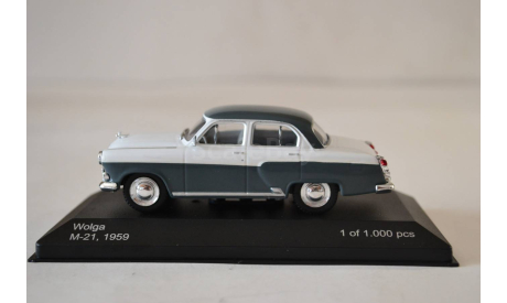 Газ M21 , 1959, масштабная модель, WhiteBox, 1:43, 1/43