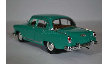Газ М21 Волга 1957 (морская волна), масштабная модель, YatMing (RoadSignature), scale24