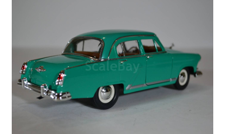 Газ М21 Волга 1957 (морская волна), масштабная модель, YatMing (RoadSignature), scale24