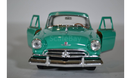 Газ М21 Волга 1957 (морская волна), масштабная модель, YatMing (RoadSignature), scale24
