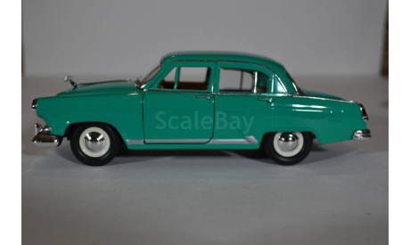 Газ М21 Волга 1957 (морская волна), масштабная модель, YatMing (RoadSignature), scale24