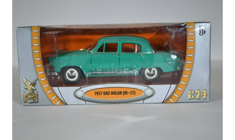 Газ М21 Волга 1957 (морская волна), масштабная модель, YatMing (RoadSignature), scale24