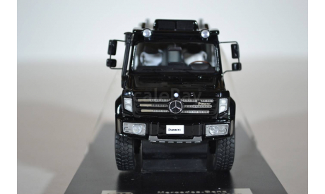 Mercedes Benz Unimog U5000 Wagon 2013 черный, масштабная модель, GLM, scale43