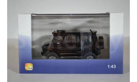 Mercedes Benz Unimog U5000 Wagon 2013 черный, масштабная модель, GLM, scale43